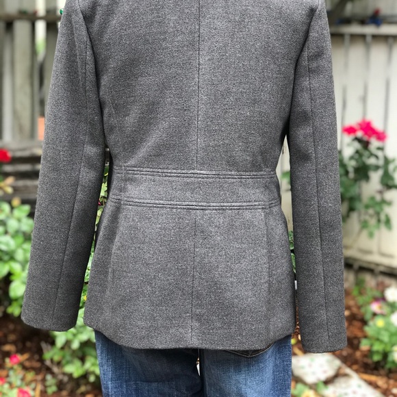 JM Collection Single Breasted Coat - Picture 4 of 4